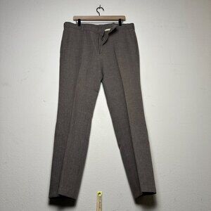 VTG 90s Levis Action Slacks Trousers Dress Pants Men 38x30 Brown Formal Casual